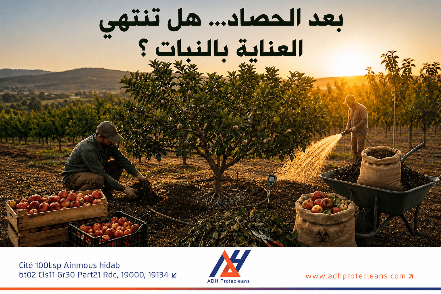 بعد الحصاد... هل تنتهي العناية بالنبات؟