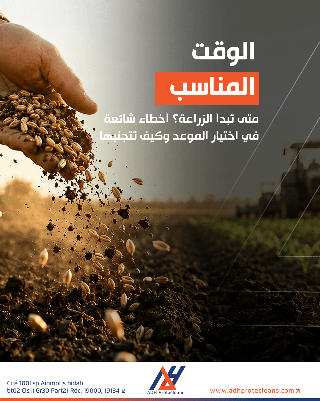 متى تبدأ الزراعة؟ أخطاء شائعة في اختيار الموعد وكيف تتجنبها