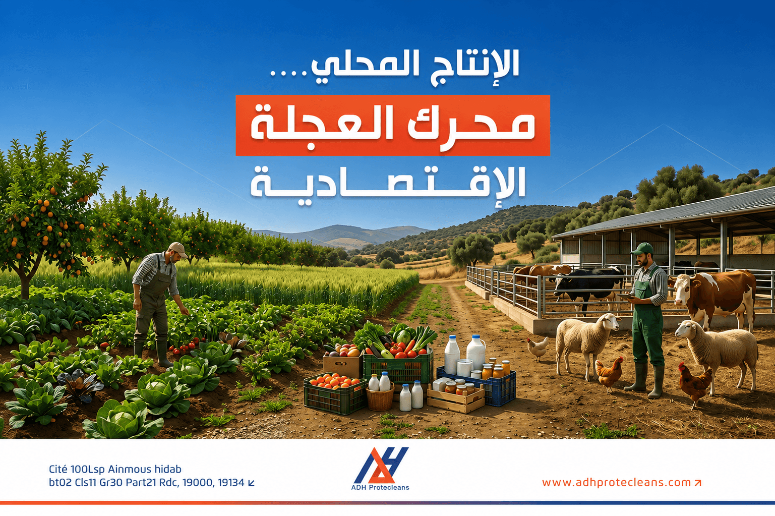 الإنتاج المحلي وتسويقه: رهان لتعزيز الاقتصاد وتطوير القطاع الفلاحي